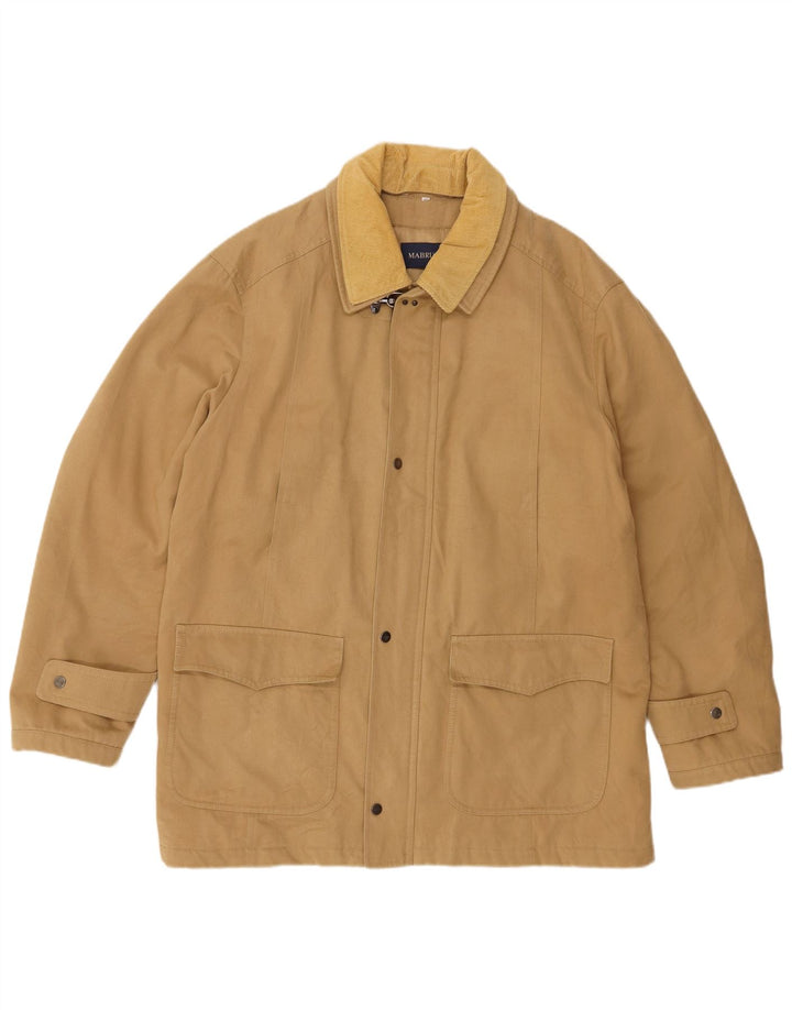 Mabrun Herren Windjacke IT 52 XL Beige Baumwolle