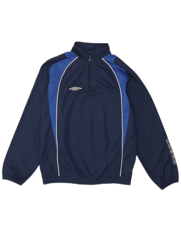 Umbro Grafik-Sweatshirt für Jungen, 12–13 Jahre, Größe L, Marineblau
