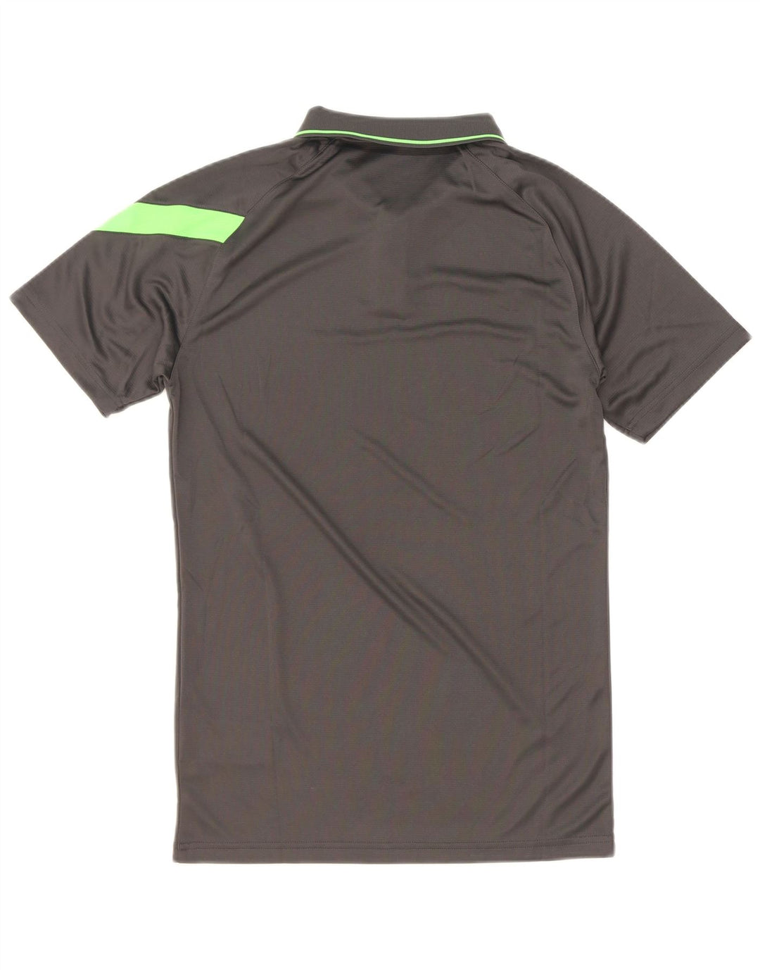 Nike Herren-Dri-Fit-Poloshirt, klein, graues Colourblock-Polyester