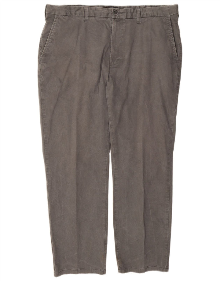 Marks & Spencer Herren-Chinohose, normal, W40, L29, Grau, Baumwolle