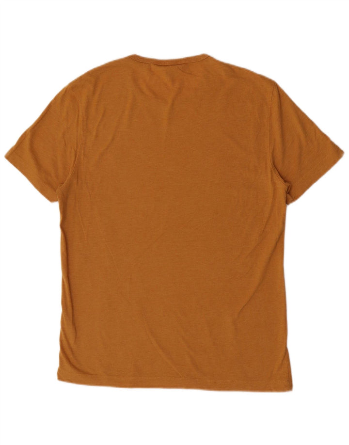 Penguin Herren-T-Shirt aus mittelgelber Baumwolle
