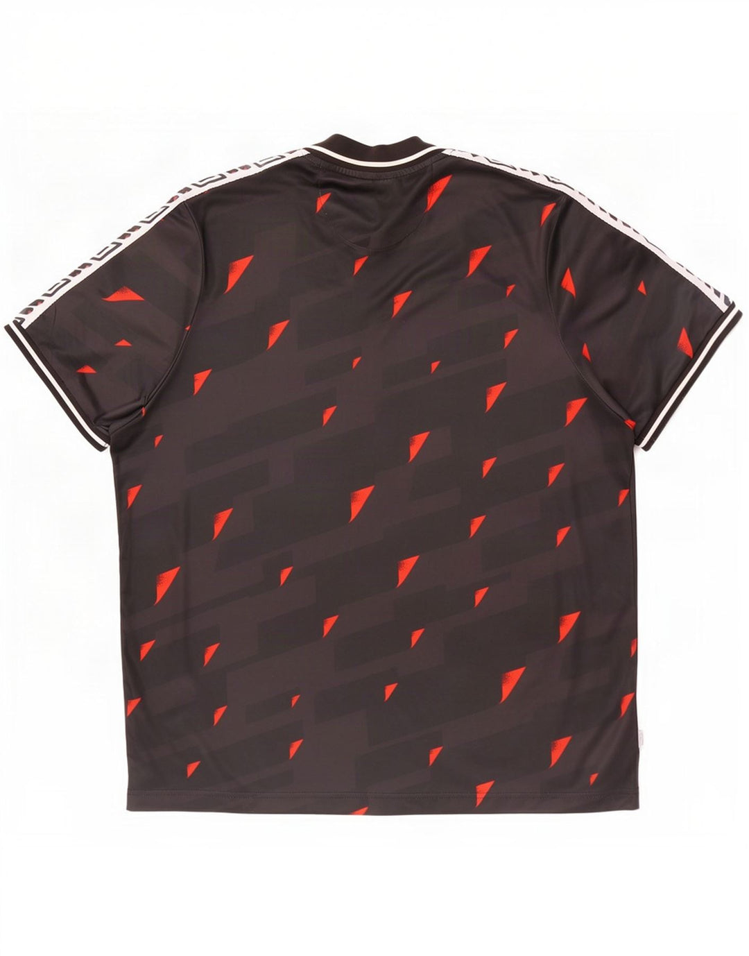 Umbro Herren Grafik T-Shirt Top 2XL Schwarz Geometrisch Polyester
