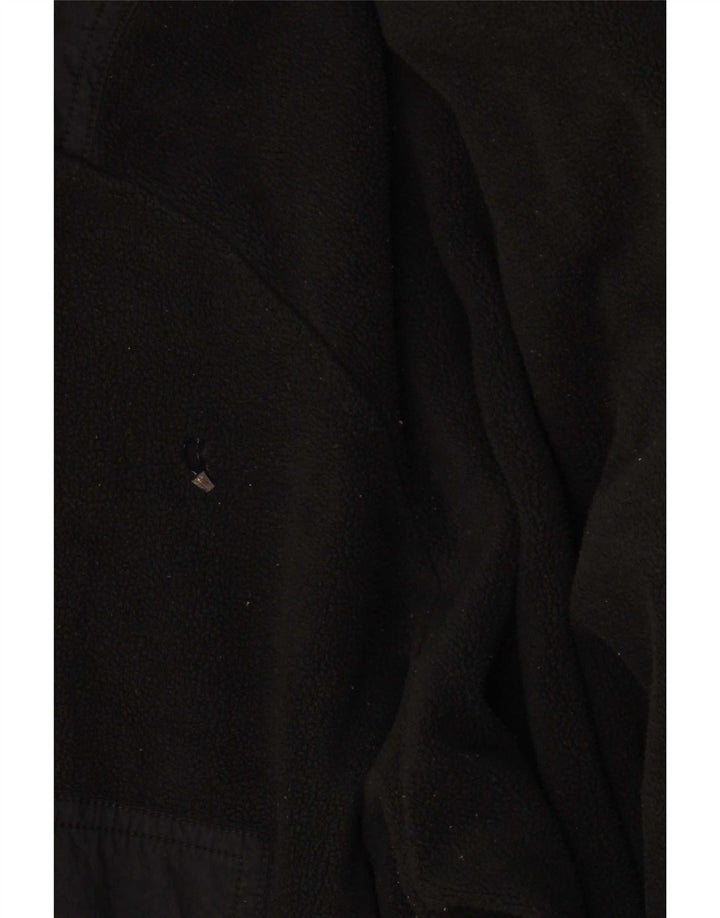 Nike Herren-Fleecepullover mit Reißverschluss, 2XL, Schwarz