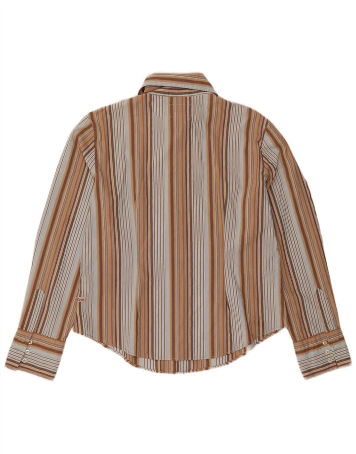 MARLBORO CLASSICS Damen Slim Fit Hemd UK 18 XL Mehrfarbig gestreift