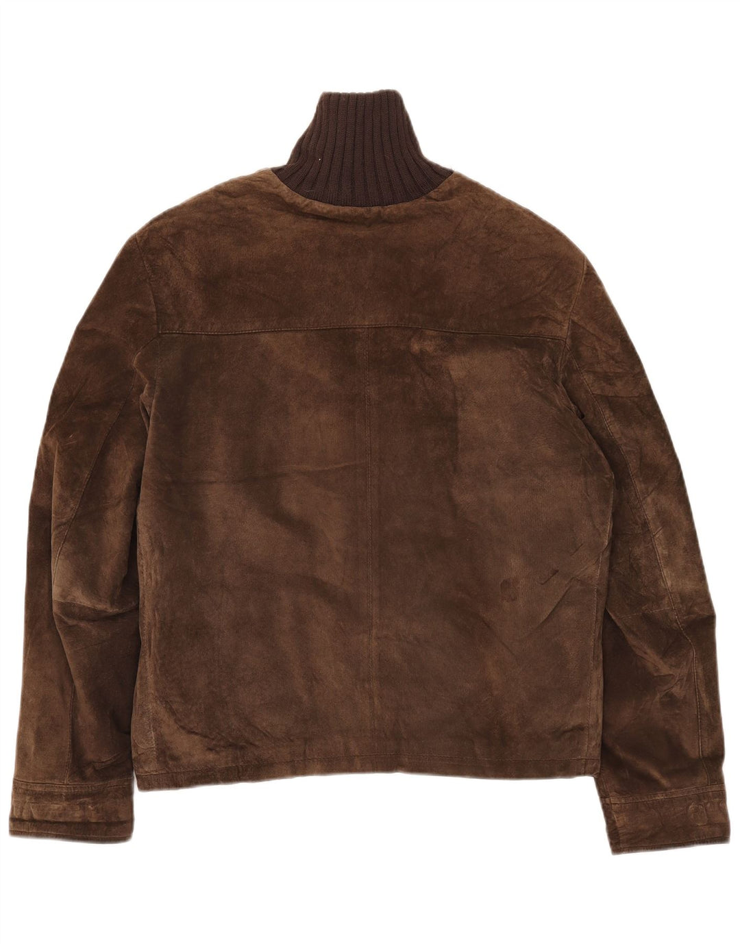 Conbipel Herren Wildlederjacke IT 48 Mittelbraunes Leder