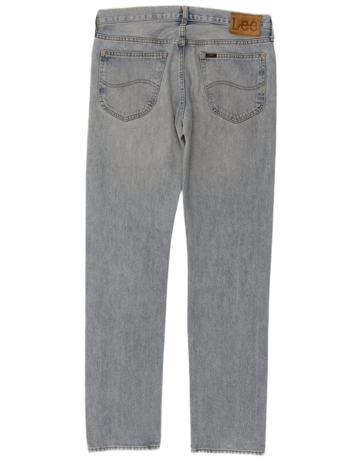 Lee Herren Daren Slim Jeans W32 L34 Blaue Baumwolle