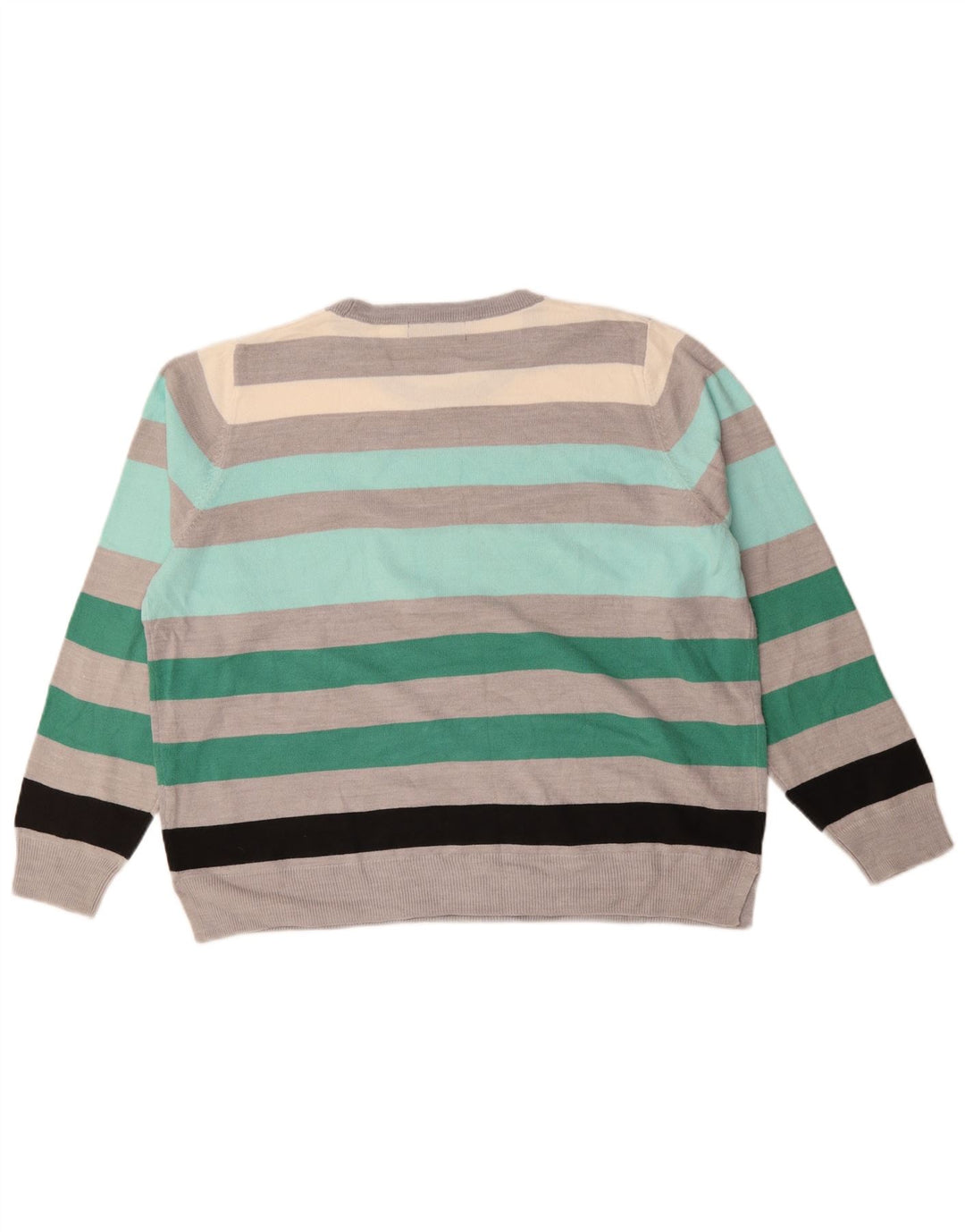 Marks & Spencer Damen-Pullover mit Rundhalsausschnitt, Gr. 20, 2XL, Mehrfarbig