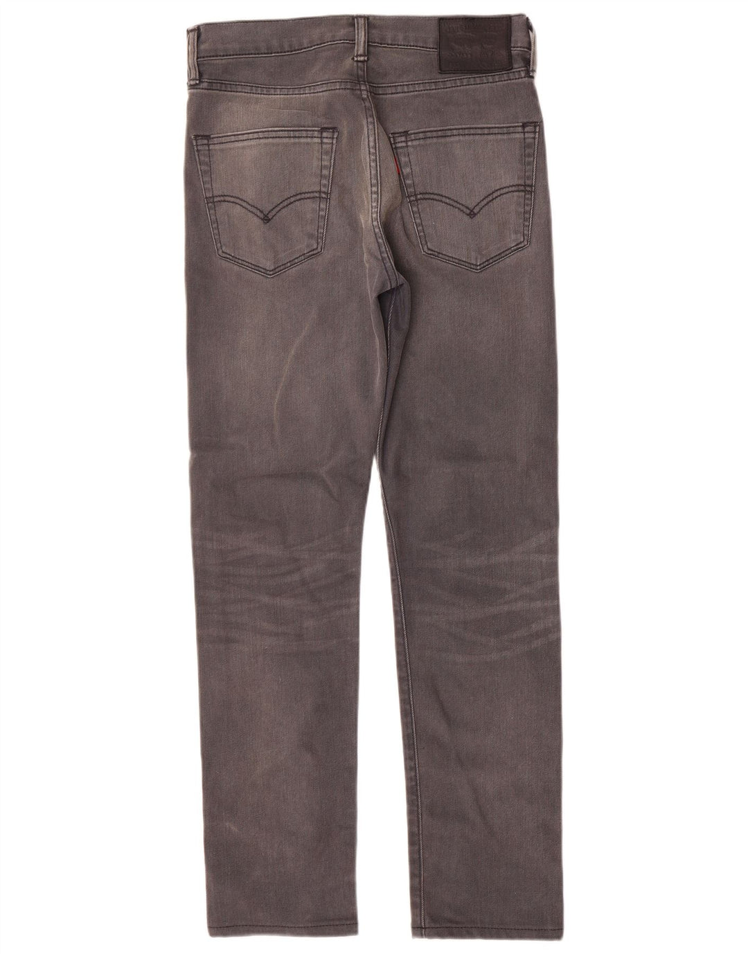 Levi's Herren 522 Tapered Slim Jeans W28 L29 Graue Baumwolle
