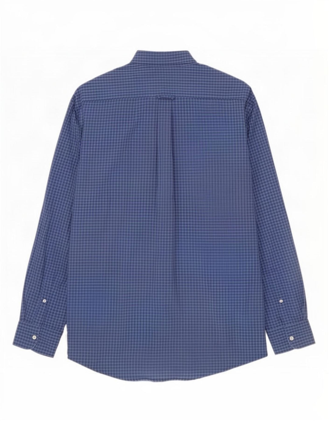 Gant Herrenhemd XL, blau kariert, Baumwolle