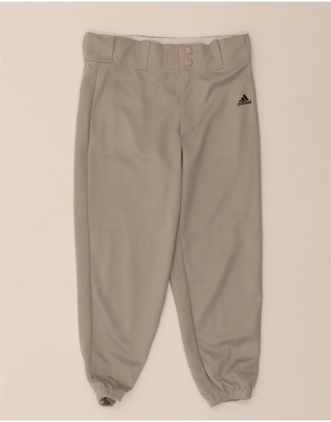 ADIDAS Womens Joggers Capri Trousers Medium W28 L21 Grey Vintage Adidas and Second-Hand Adidas from Messina Hembry 