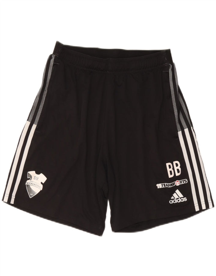 ADIDAS Herren Aeroready Graphic Sport Shorts Large Schwarz Polyester