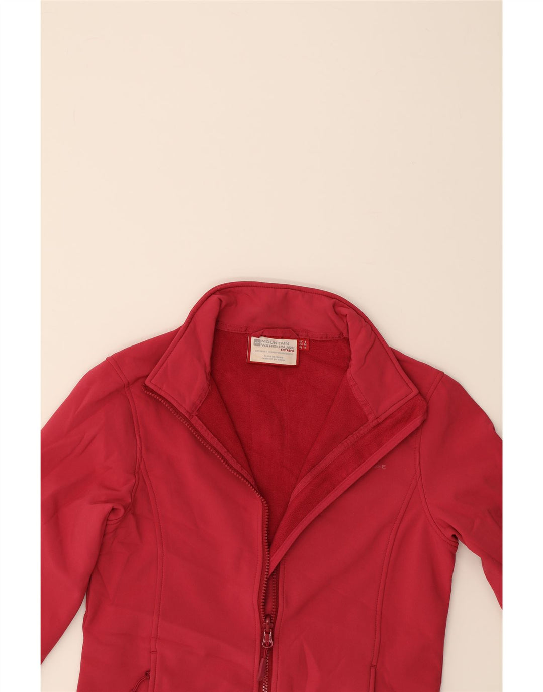 MOUNTAIN WAREHOUSE Womens Tracksuit Top Jacket UK 8 Small Pink Polyester Vintage Mountain Warehouse and Second-Hand Mountain Warehouse from Messina Hembry 
