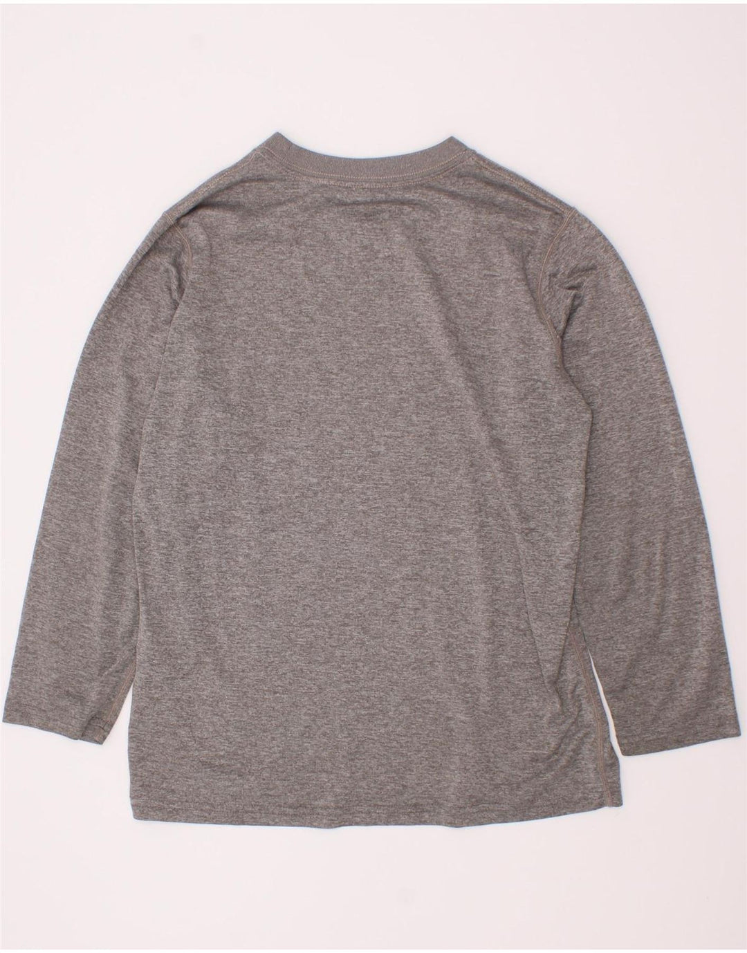 Nike Jungen Dri Fit Graphic Top Langarm 8–9 Jahre S Grau Polyester