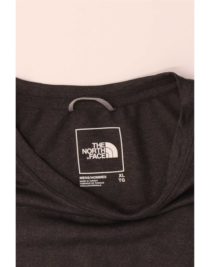 The North Face Herren T-Shirt Top XL Grau Polyester