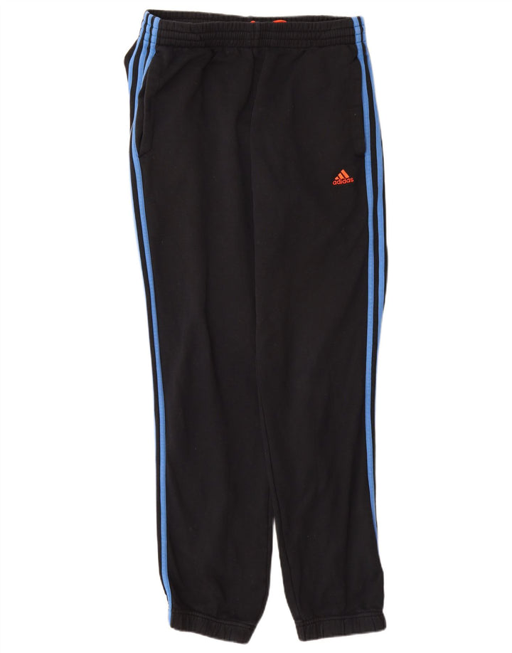 Adidas Herren-Trainingshose, Jogginghose, mittelschwarz, Baumwolle