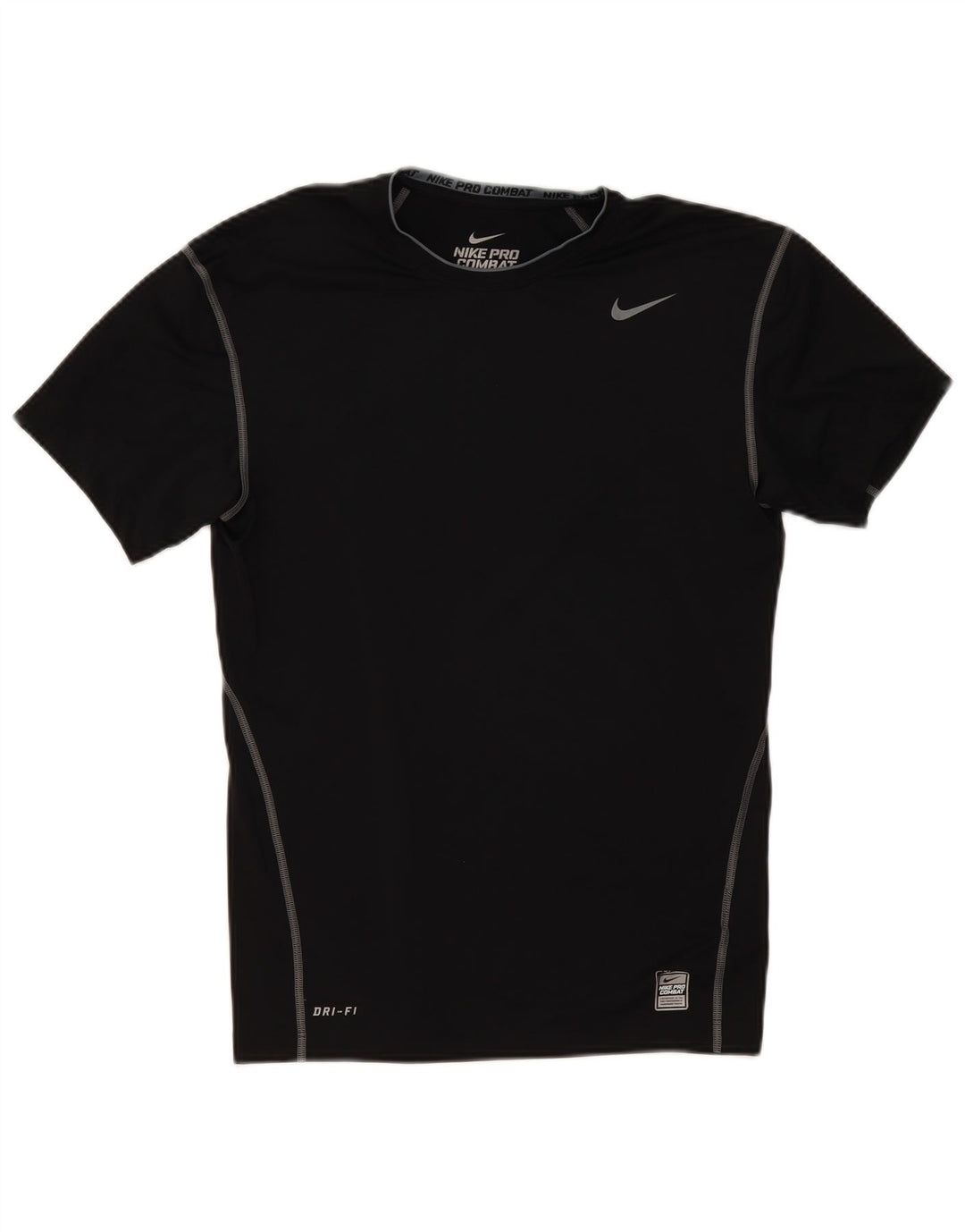 Nike Herren Kompressions-T-Shirt Top XL Schwarz Polyester