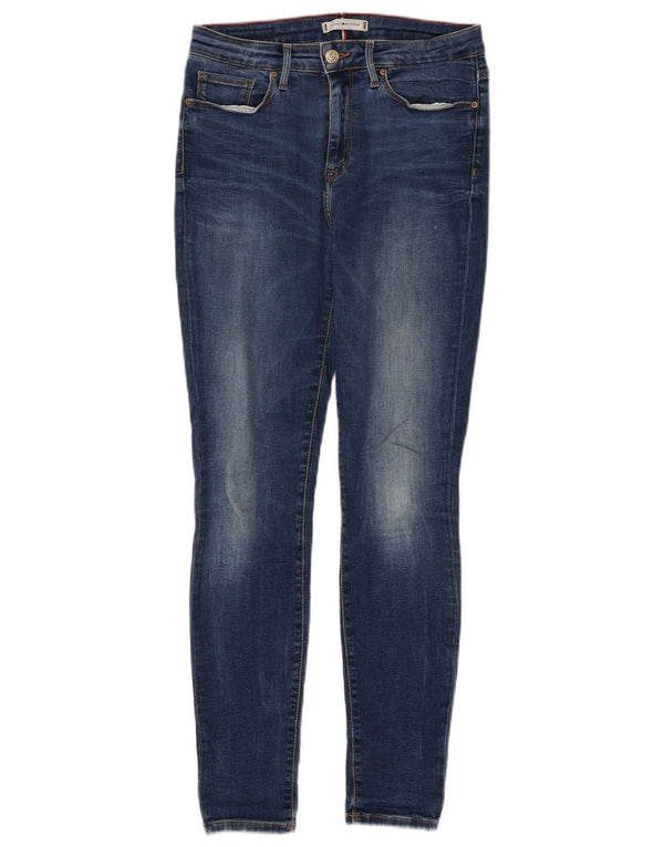 Tommy Hilfiger Damen Como Skinny Jeans W27 L28 Blaue Baumwolle