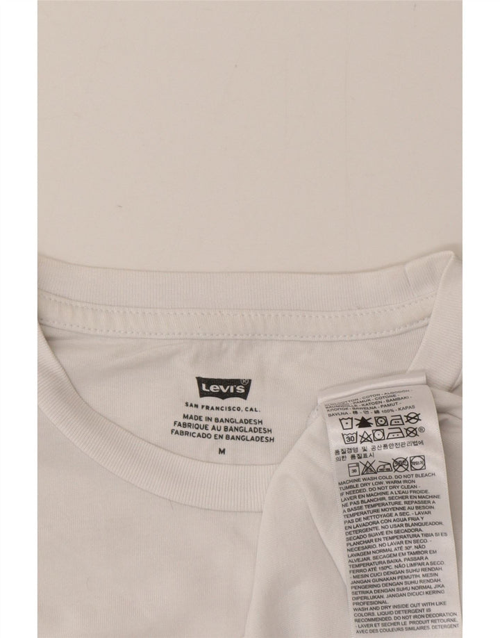 Levi's Herren-T-Shirt mit Grafik, mittelweiße Baumwolle