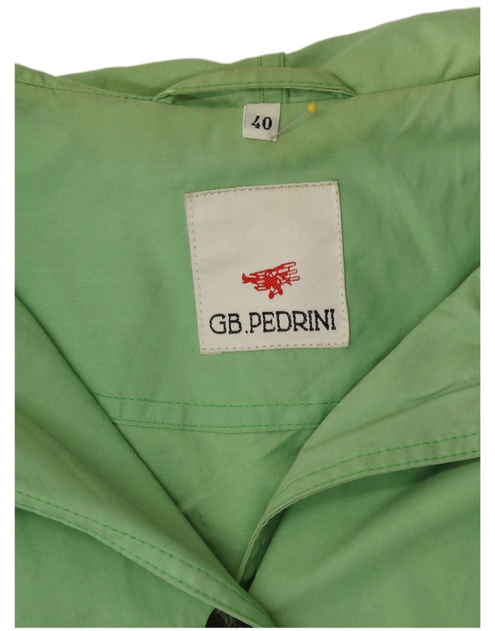 GB.PEDRINI Übergroße Utility-Jacke mit Kapuze für Damen IT 40 Small Green