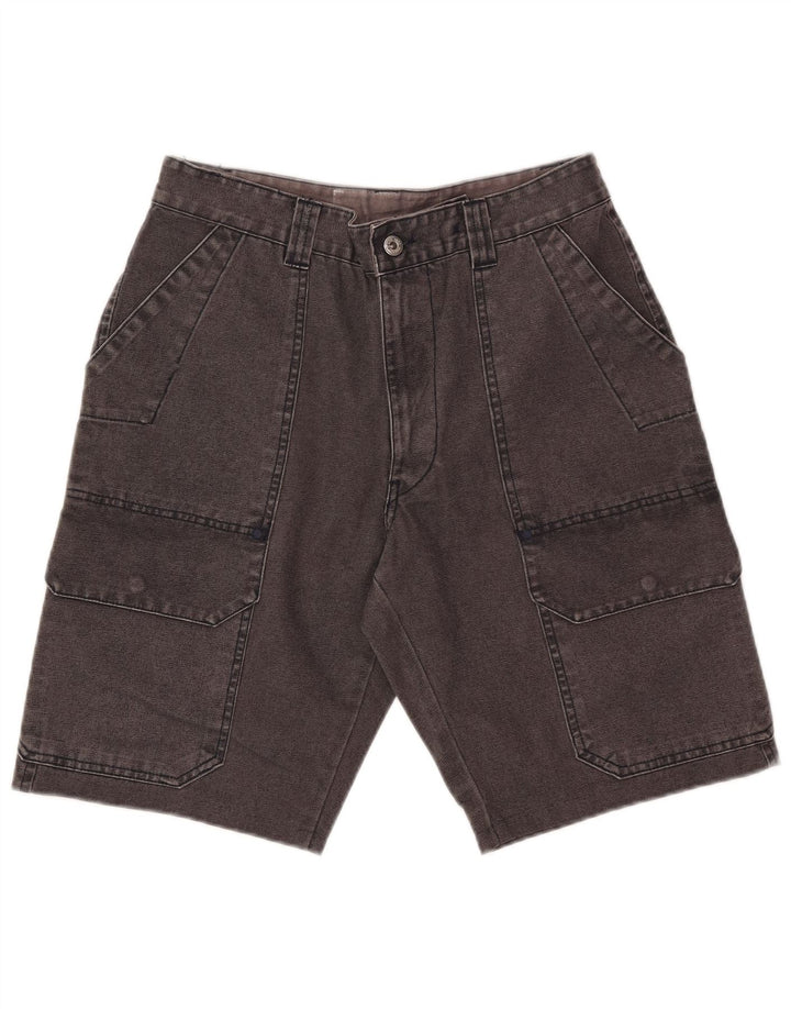 Murphy & Nye Herren-Jeans-Cargoshorts W32, Größe L, Grau, Baumwolle