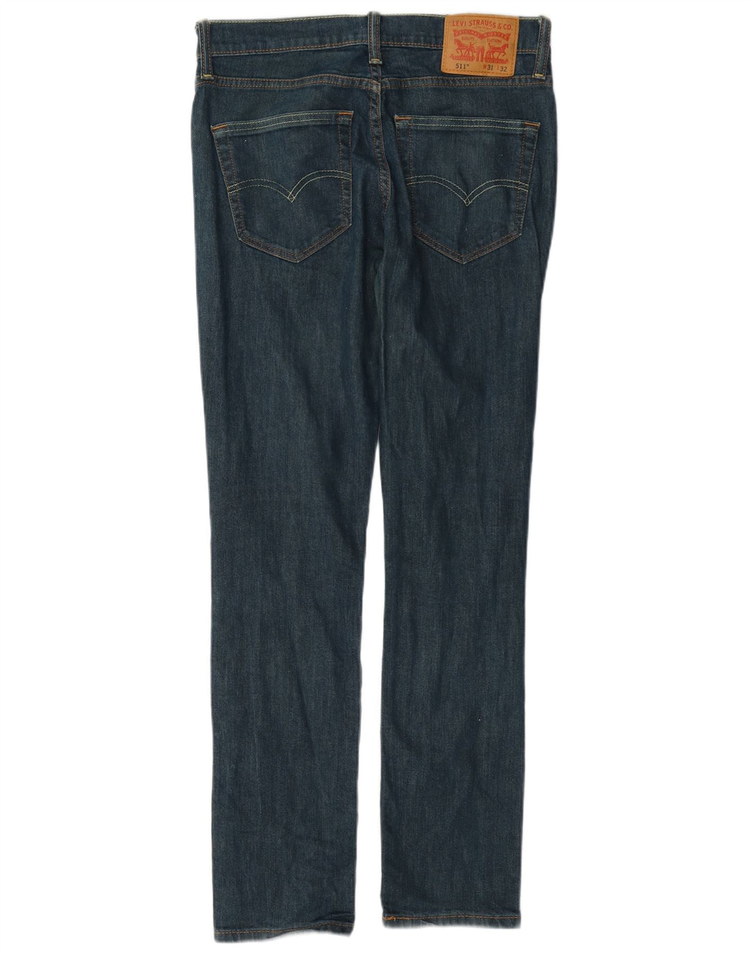 Levi's Herren 511 Slim Jeans W31 L32 Blaue Baumwolle