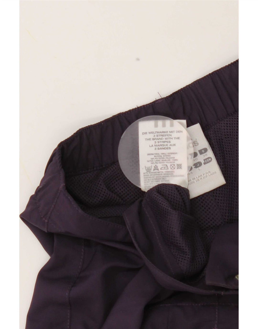 Adidas Damen Caprihose UK 12 Medium W28 L21 Lila Polyester