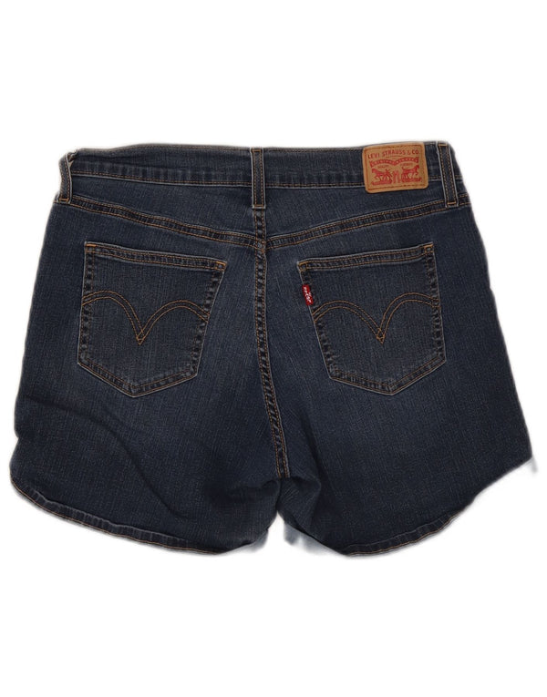 Levi's Damen Jeansshorts W30 mittelblaue Baumwolle