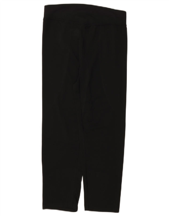 Nike Damen Capri-Leggings UK 8/10 Small Schwarz Polyester