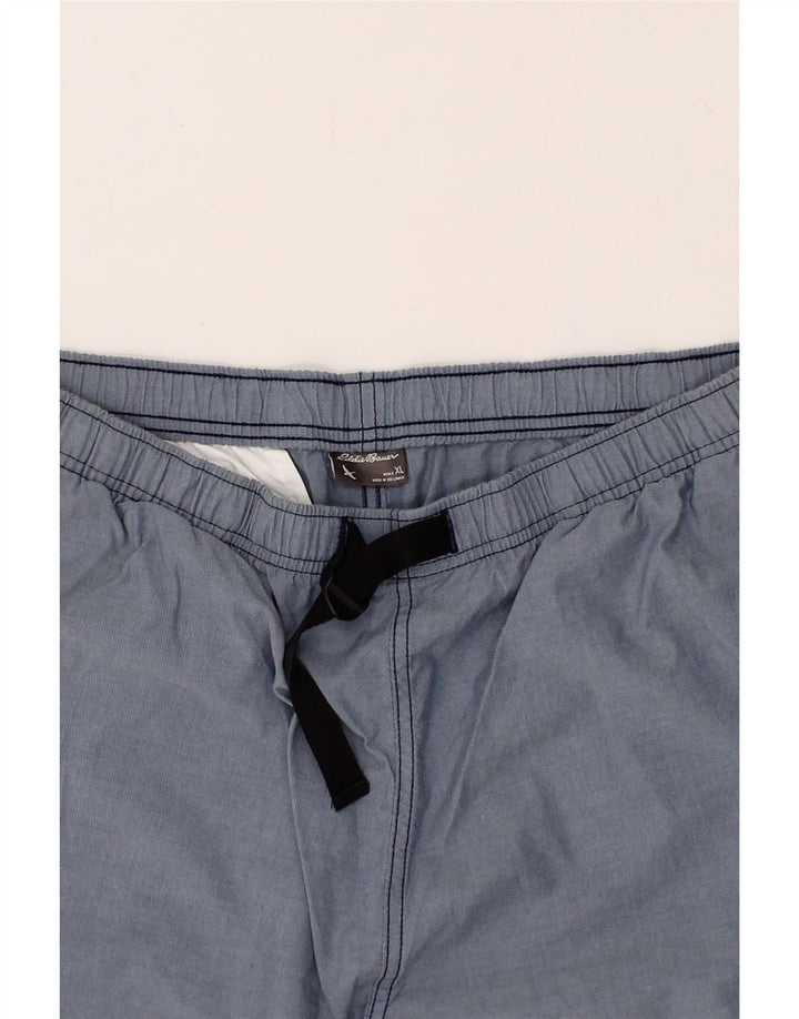 EDDIE BAUER Mens Shorts XL W38  Blue Cotton Vintage Eddie Bauer and Second-Hand Eddie Bauer from Messina Hembry 