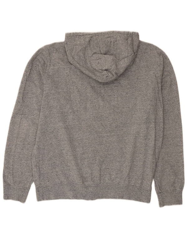 Champion Herren-Kapuzenpullover mit Reißverschluss, groß, grau gefleckte Baumwolle