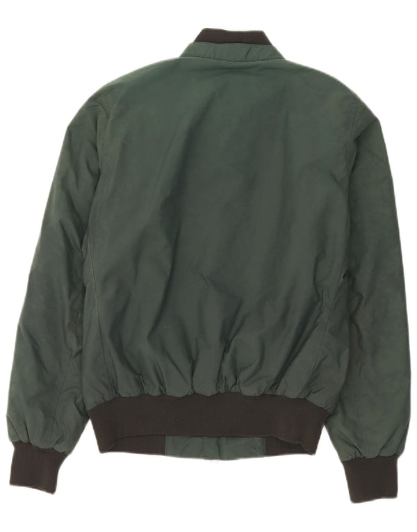 North Sails Herren Bomber Windjacke UK 38 Mittelgrünes Polyamid
