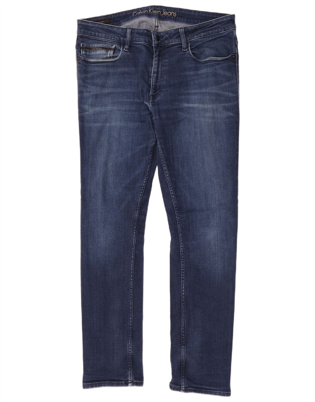 Calvin Klein Herren Slim Jeans W36 L32 Blau