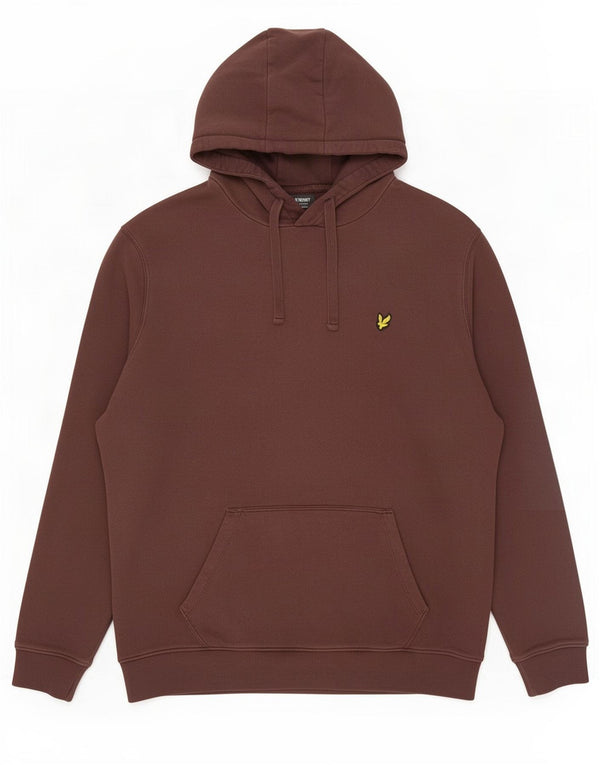 Lyle & Scott Herren Kapuzenpullover 2XL Braun Baumwolle