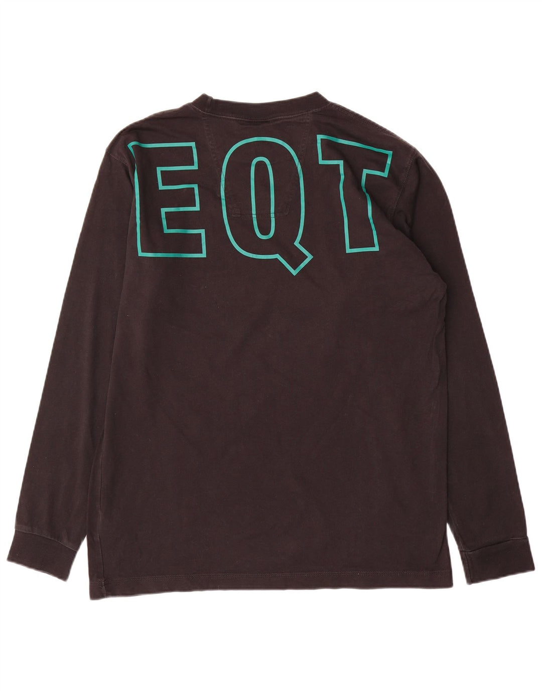 ADIDAS Herren Grafik-Oberteil, langärmelig, groß, Schwarz, Colourblock-Baumwolle