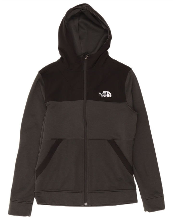The North Face Mädchen-Kapuzenpullover mit Reißverschluss, 14–15 Jahre, XL, grau, Polyester