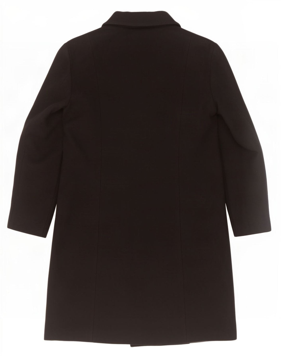 Max & Co. Damen Zweireihiger Mantel UK 14 Large Schwarz