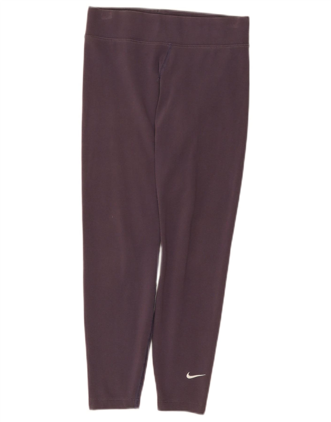 Nike Damen Leggings UK 10 Small Lila Baumwolle