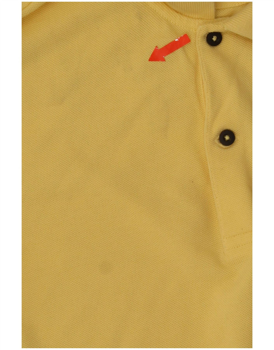 Massimo Dutti Herren-Poloshirt aus mittelgelber Baumwolle