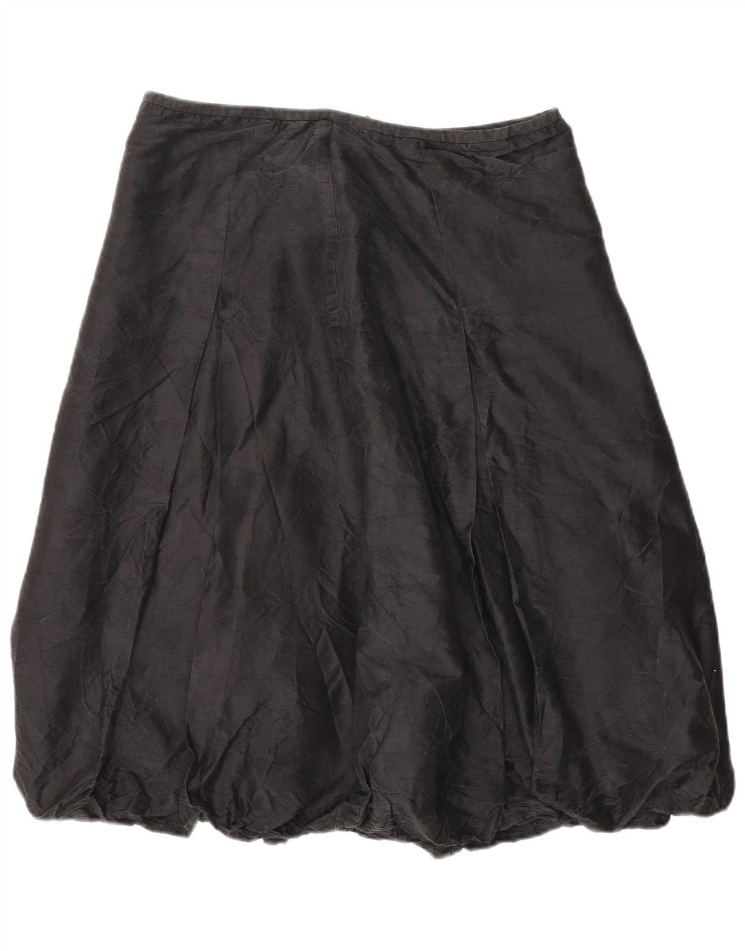 Coast Damen-Blasenrock UK 14 Large W32 Graue Seide