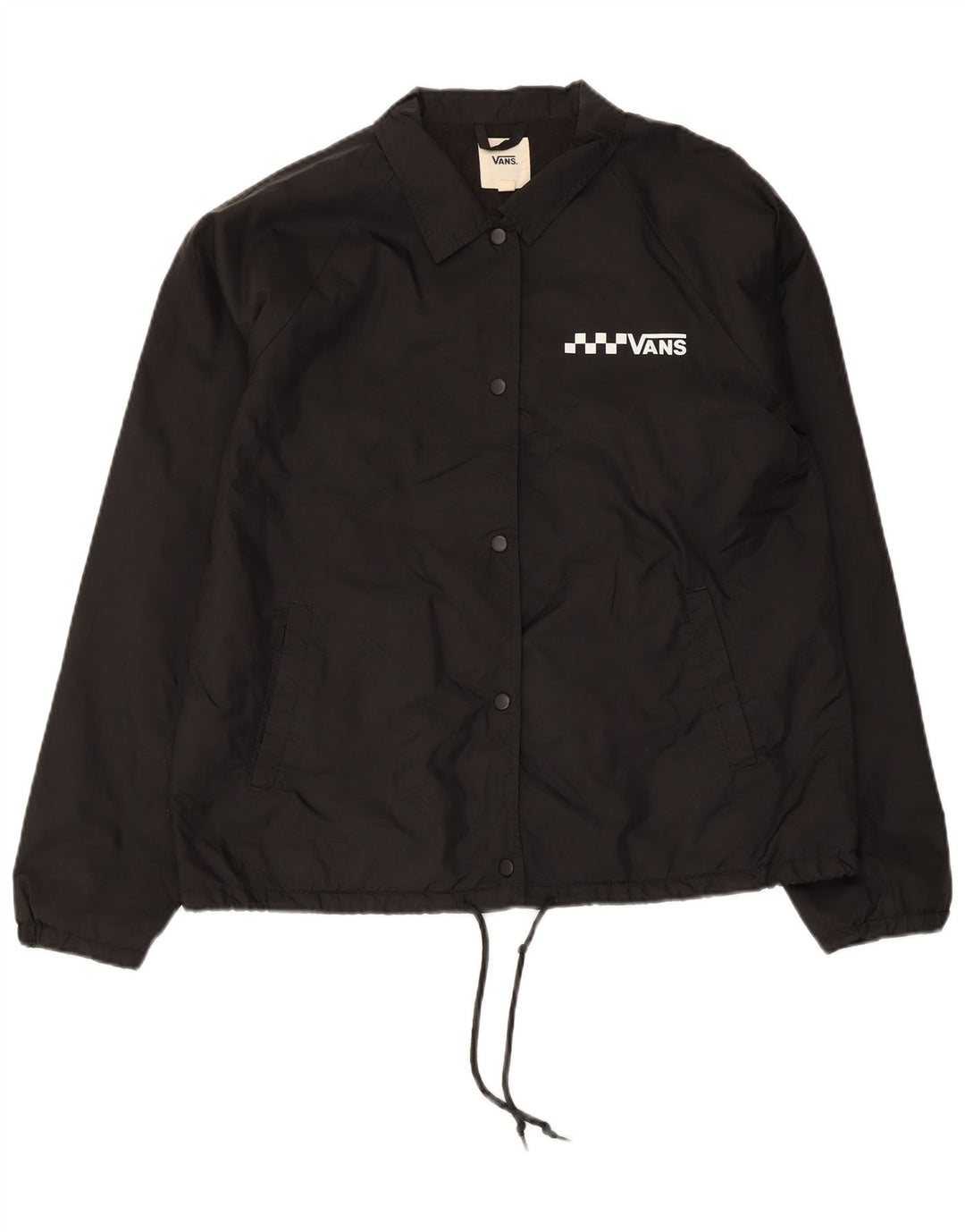 Vans Damen Regenjacke UK 16 Large Schwarz Nylon