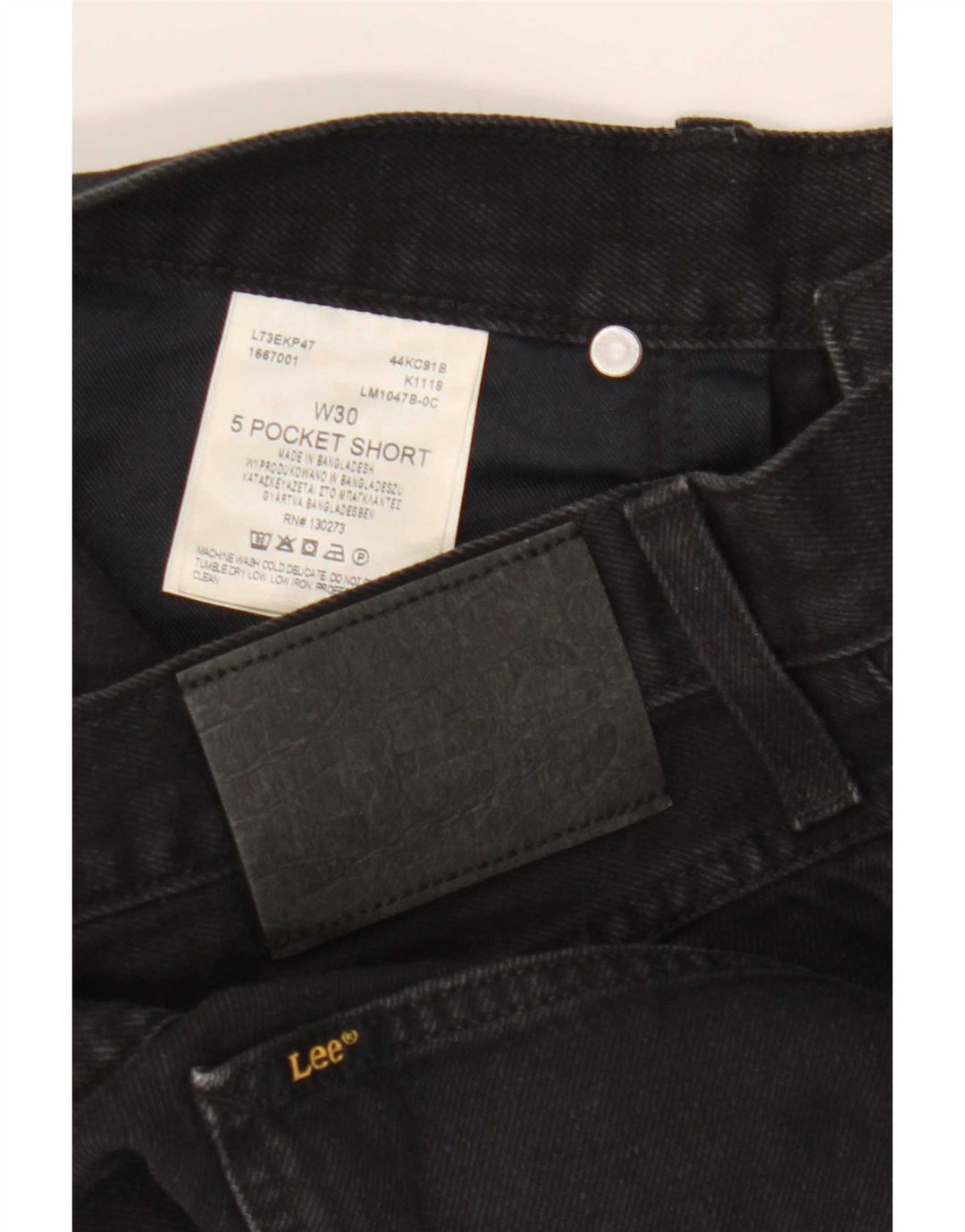 Lee Herren-Jeansshorts, W30, mittelschwarz, Baumwolle