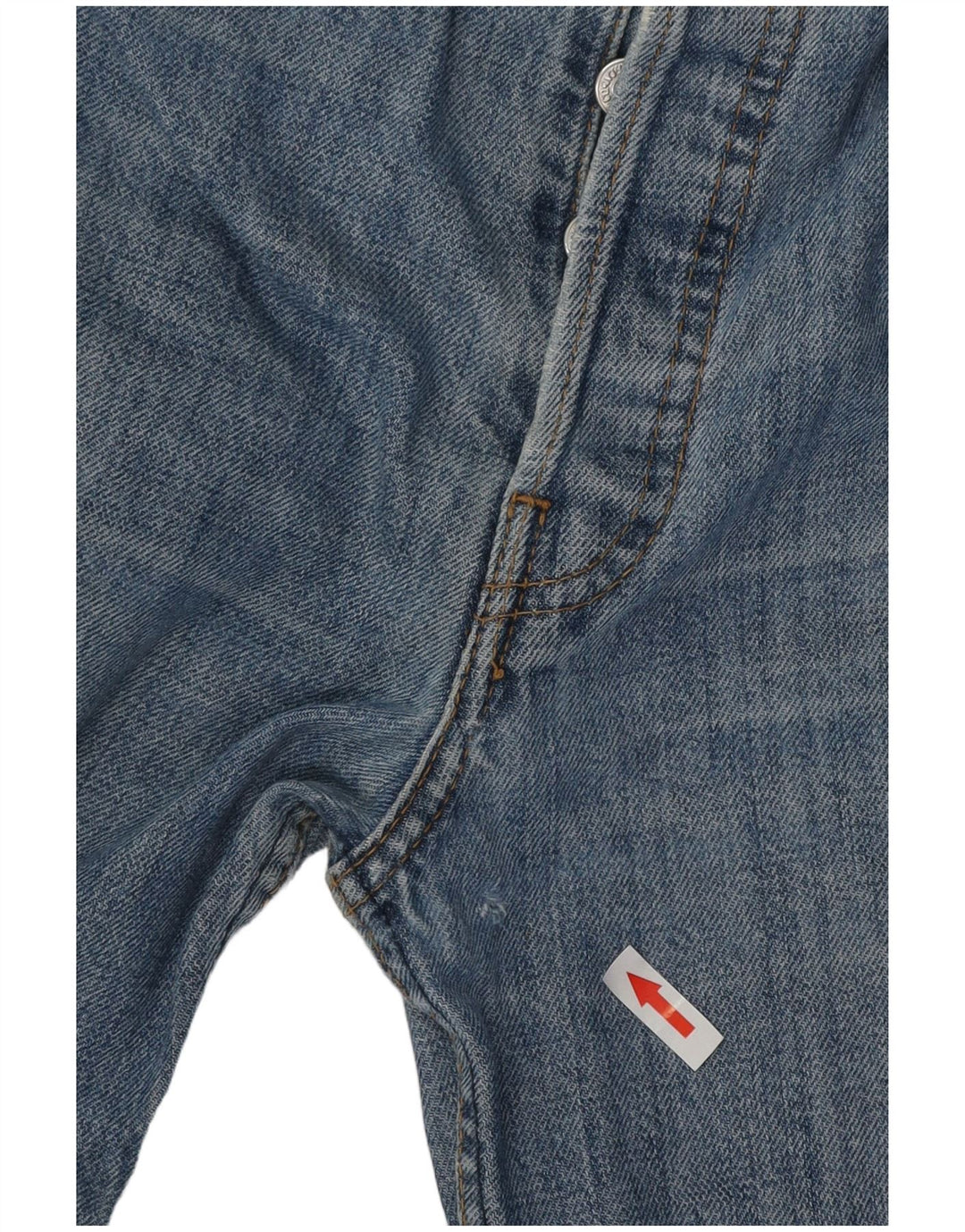 Levi's Herren 501 Straight Jeans W38 L30 Blaue Baumwolle