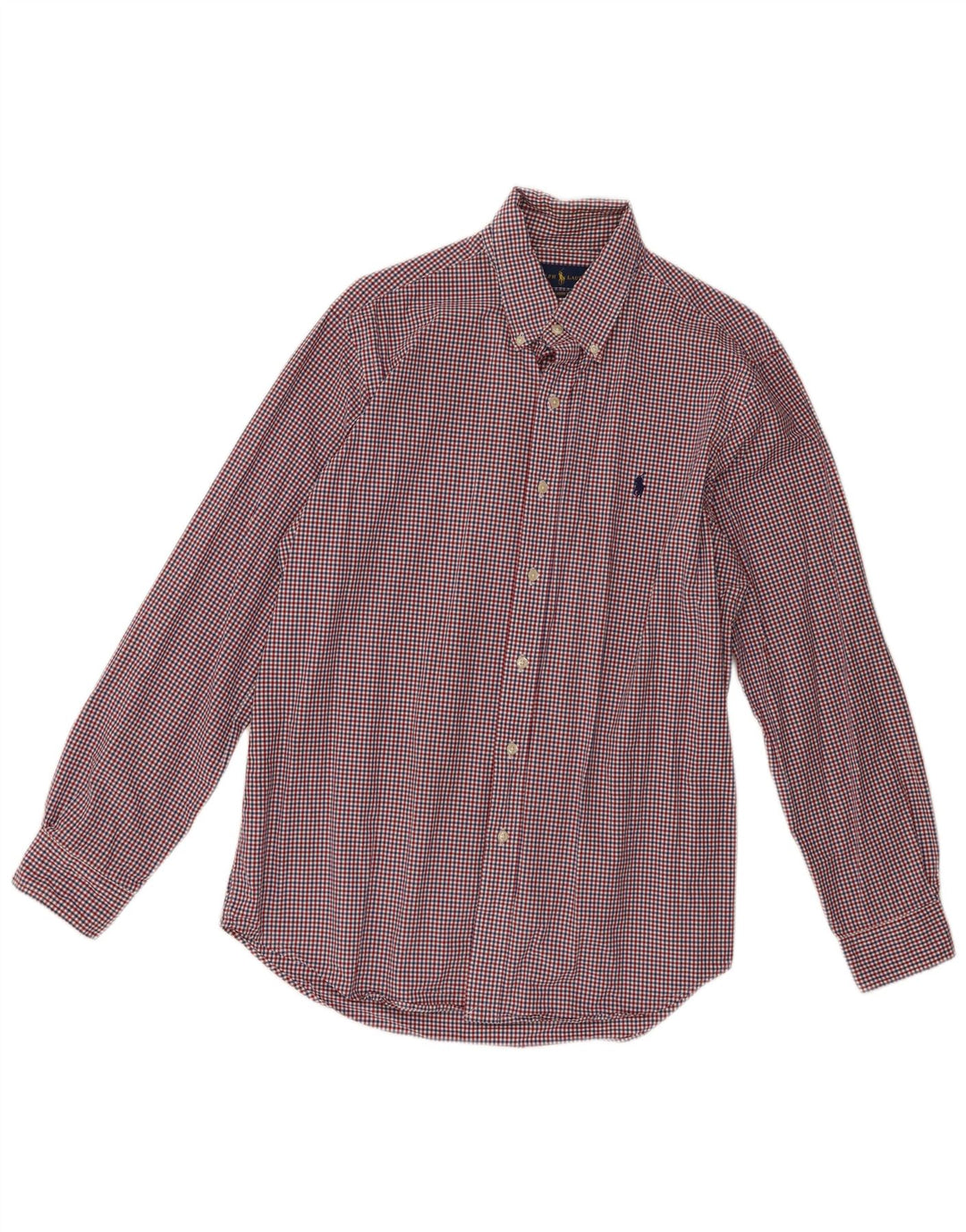 Ralph Lauren Herren-Hemd, kariert, klassische Passform, groß, mehrfarbig, Gingham