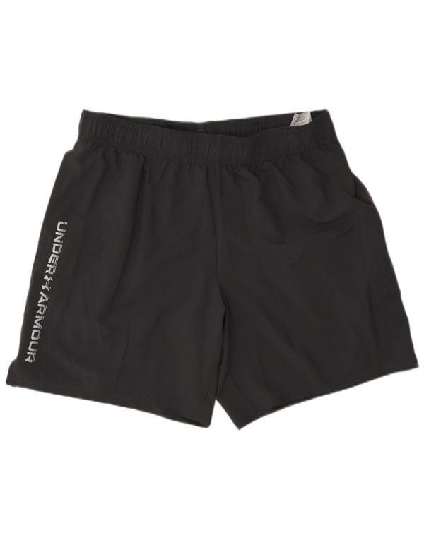 Under Armour Herren Graphic Regular Sport Shorts XL Grau Polyester
