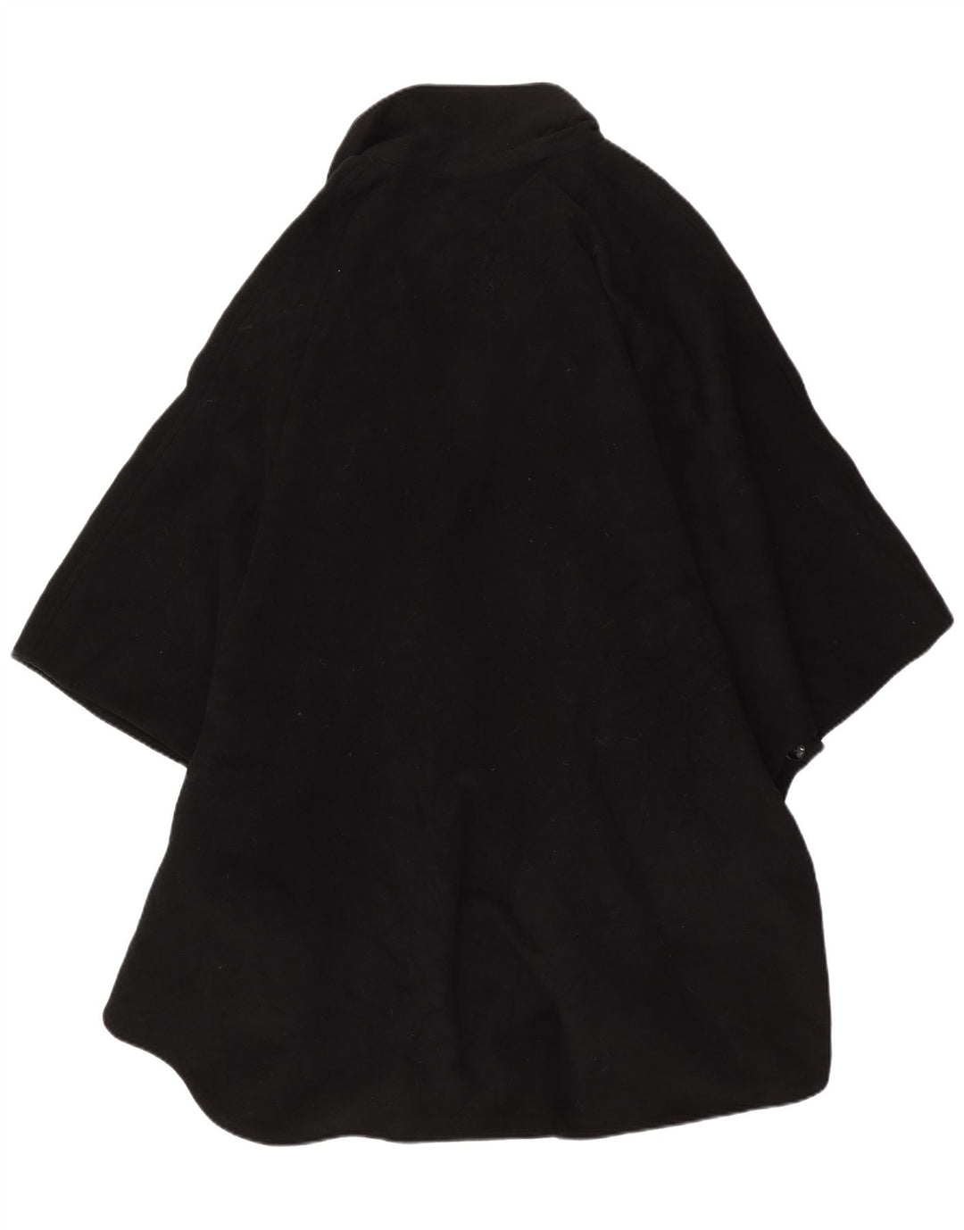 Sportstaff Damen Poncho-Mantel, Einheitsgröße, schwarze Wolle
