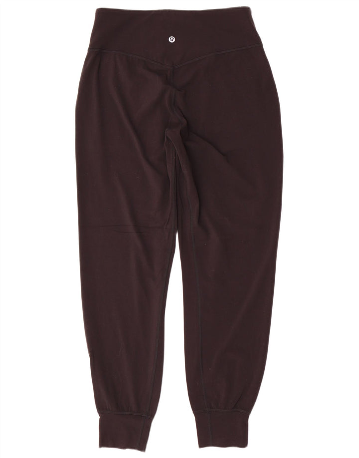 Lululemon Damen-Trainingshose, Jogginghose, US 8, mittelgroß, schwarzes Nylon