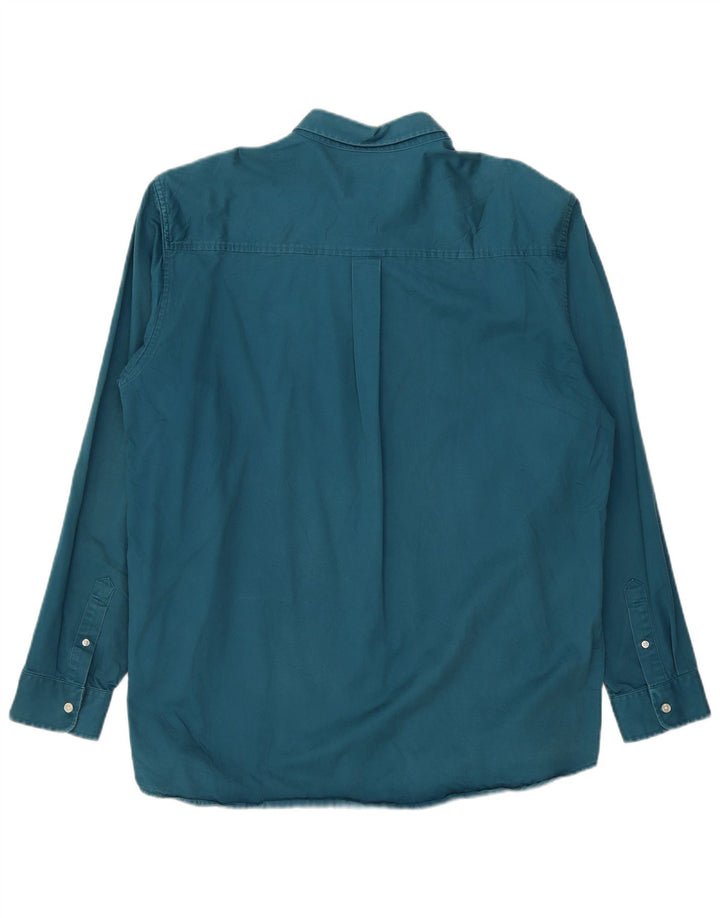 Carhartt Herrenhemd 2XL Blaue Baumwolle