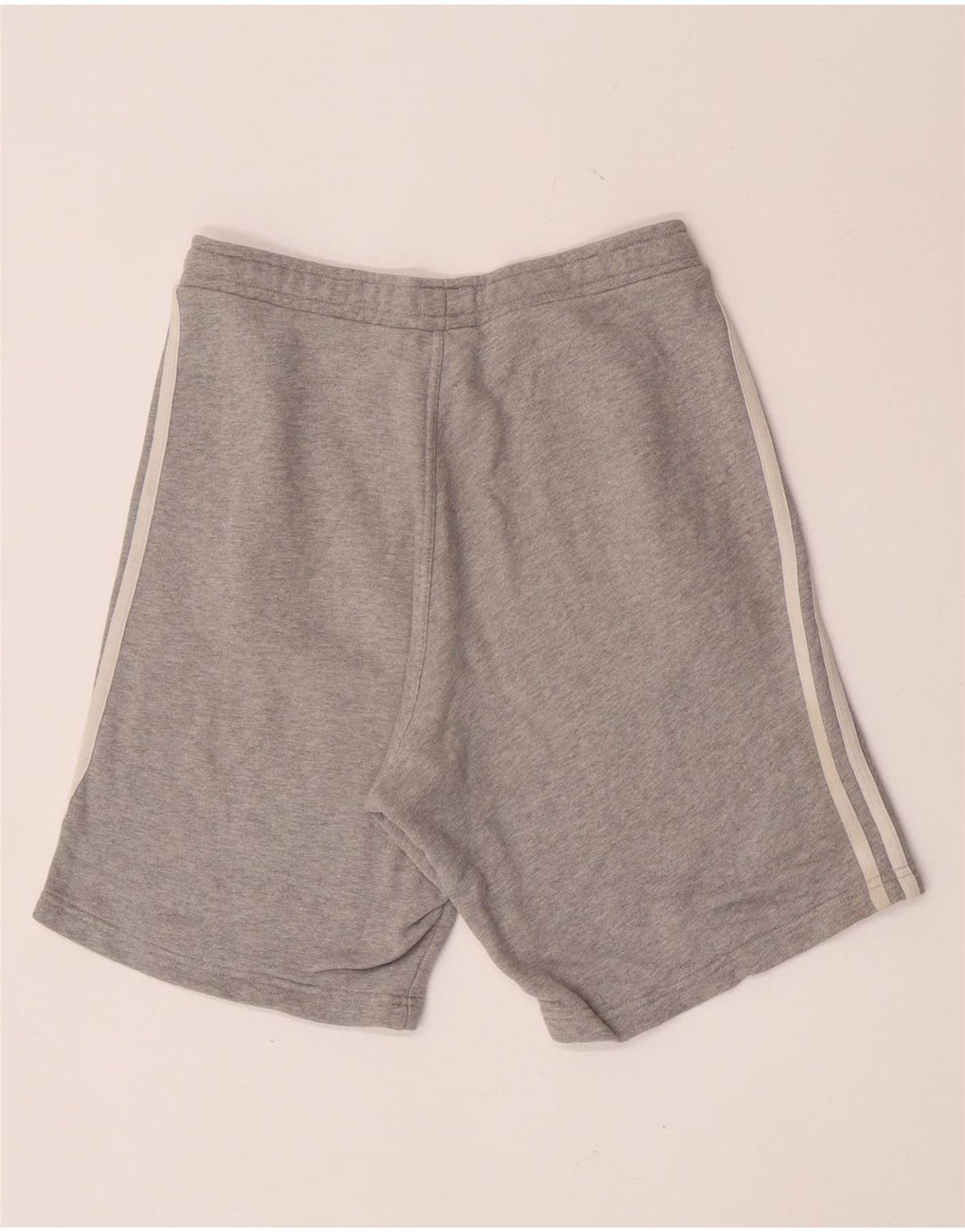 Adidas Herren-Sportshorts, Größe S, grau gefleckte Baumwolle