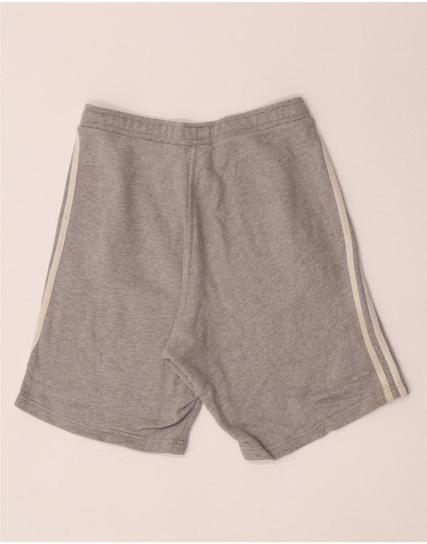 Adidas Mens Sport Shorts Small  Grey Flecked Cotton