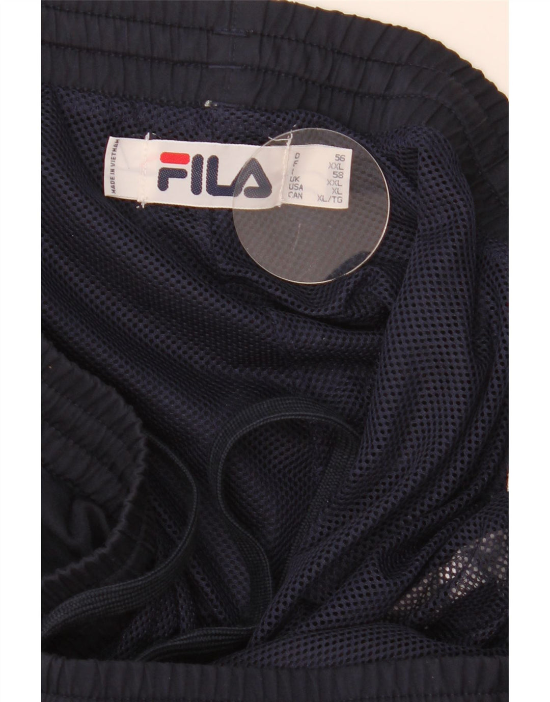 Fila Herren-Trainingshose 2XL, Marineblau, Farbblock